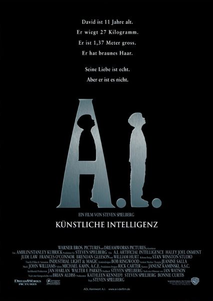 A.I. Artificial Intelligence Poster