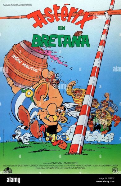 Asterix in Britain Poster