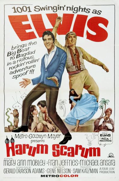 Harum Scarum Poster