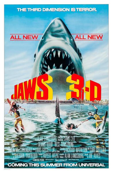 Jaws 3-D Poster