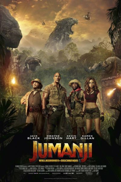 Jumanji: Welcome to the Jungle Poster