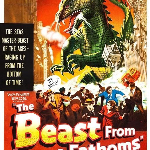 The Beast from 20,000 Fathoms Poster