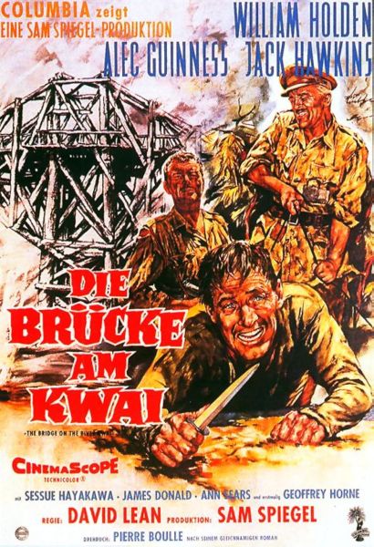 The Bridge on the River Kwai Poster