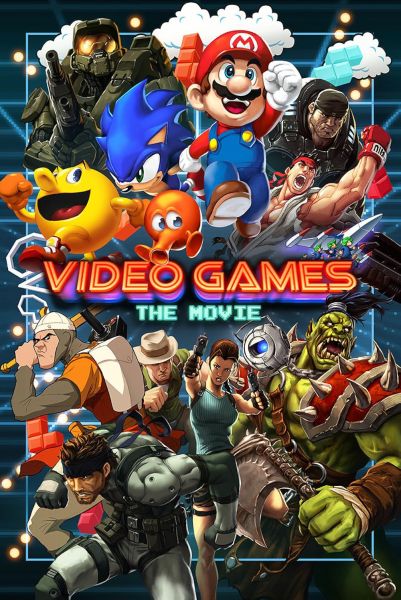 Video Games: The Movie Poster